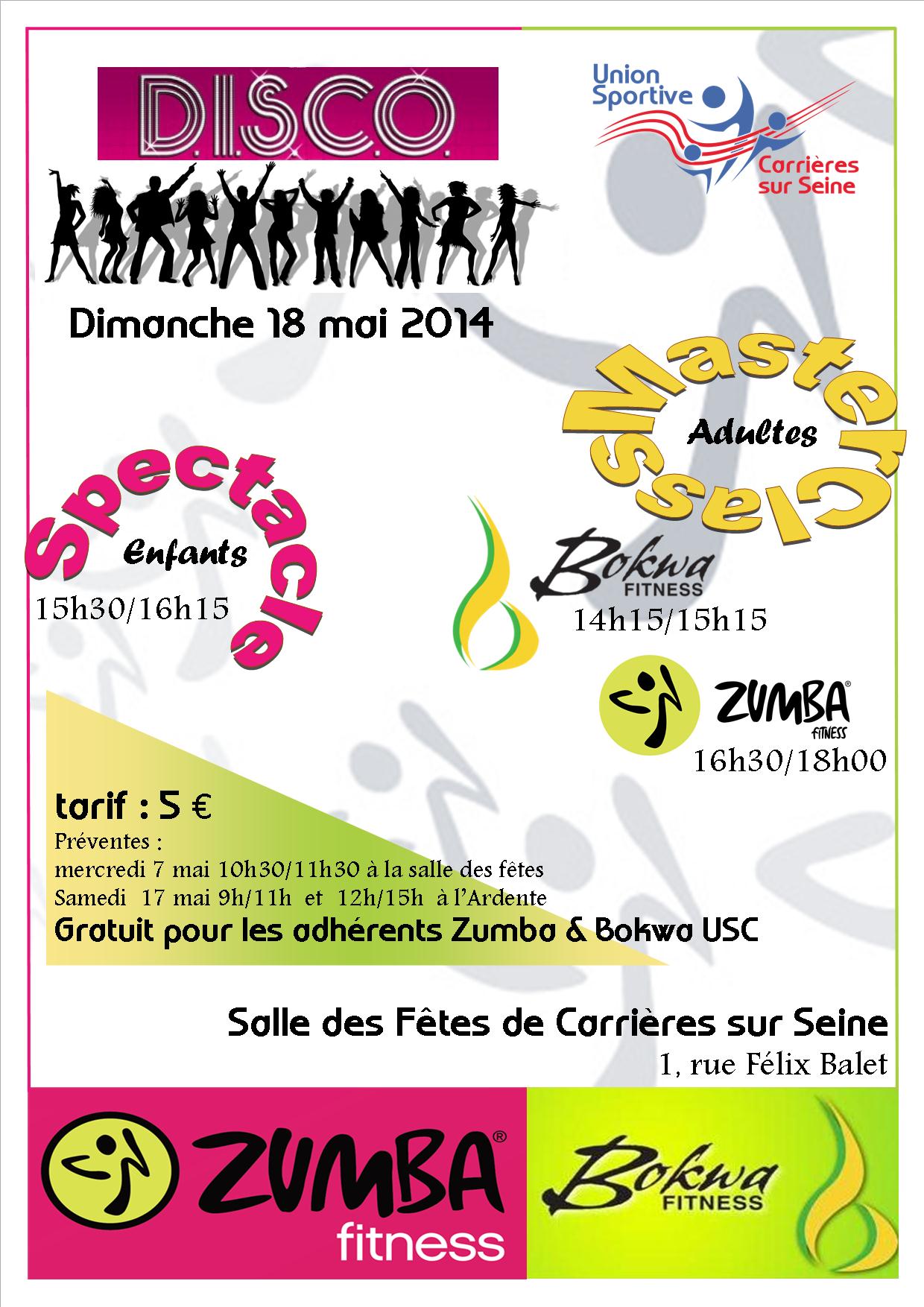 Zumba-Bokwa : Spectacle & Master Class