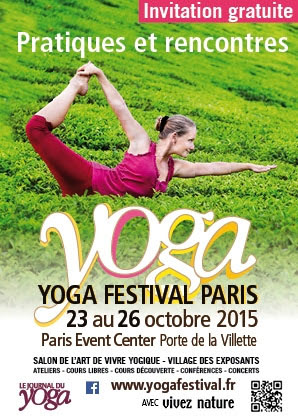 Yoga :  Festival Paris 2015